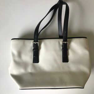 Vintage Coach Satchel, Black and Cream, never used
